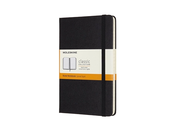 Een Moleskine Classic Ruled Hardcover Notebook Medium Black koop je bij Moleskine.nl